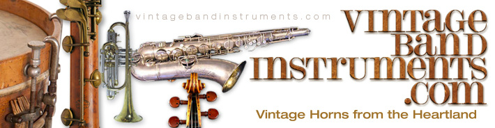 Vintage Band Instruments Banner