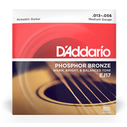 EJ17 Medium Phosphor Bronze Accoustic Guitar Strings
