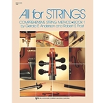 All for Strings Bk 1 String Bass