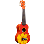Ukulele Amahi DDUK5 Sop Orange Flower / S
