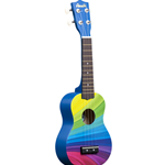 Ukulele Amahi DDUK10 Sop Wavy Rainbow / S
