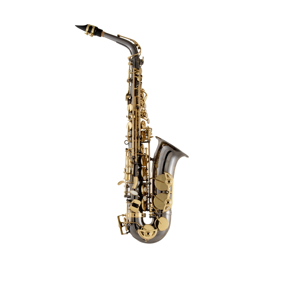 Dark Lacquer Alto Saxophone Accept OEM Production Pro Mark VI Type Sax With  Case