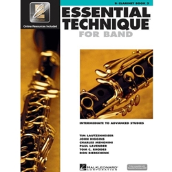 Ess Tech for Band Bk 3 Clarinet
