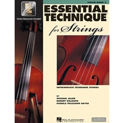 Ess Tech for Strings Bk 3 Violin