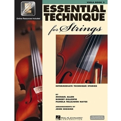 Ess Tech for Strings Bk 3 Viola