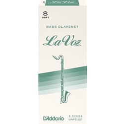 Reeds Bass Clarinet LaVoz (5 Count)
