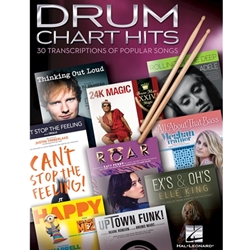 Drum Chart Hits - 30 Transcriptions of Popular Songs