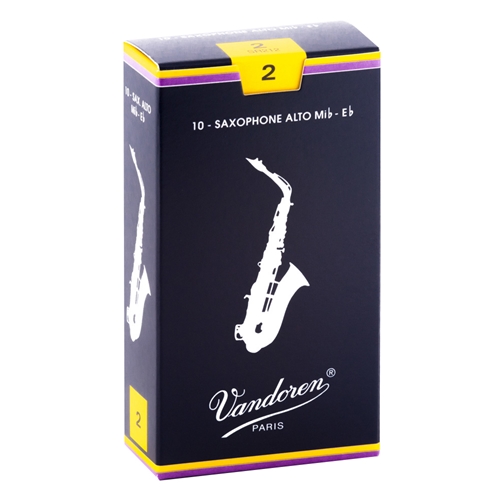 Vandoren Alto Sax Reeds - (10 Count)