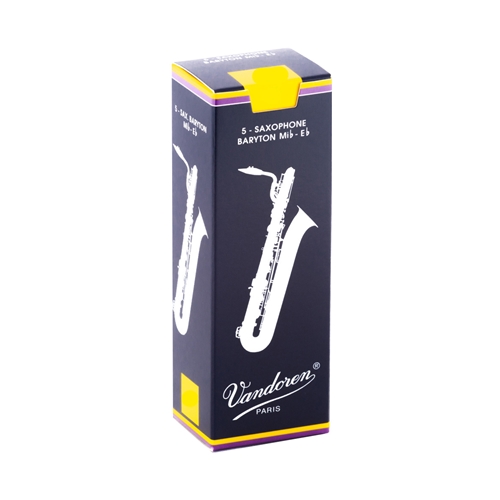 Vandoren Baritone Sax Reeds - (5 Count)