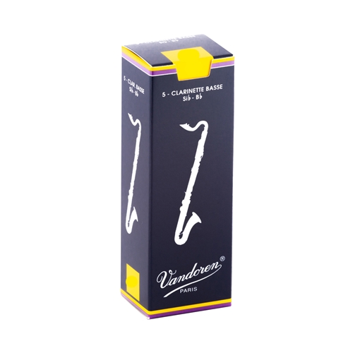 Vandoren Bass Clarinet Reeds - (5 Count)