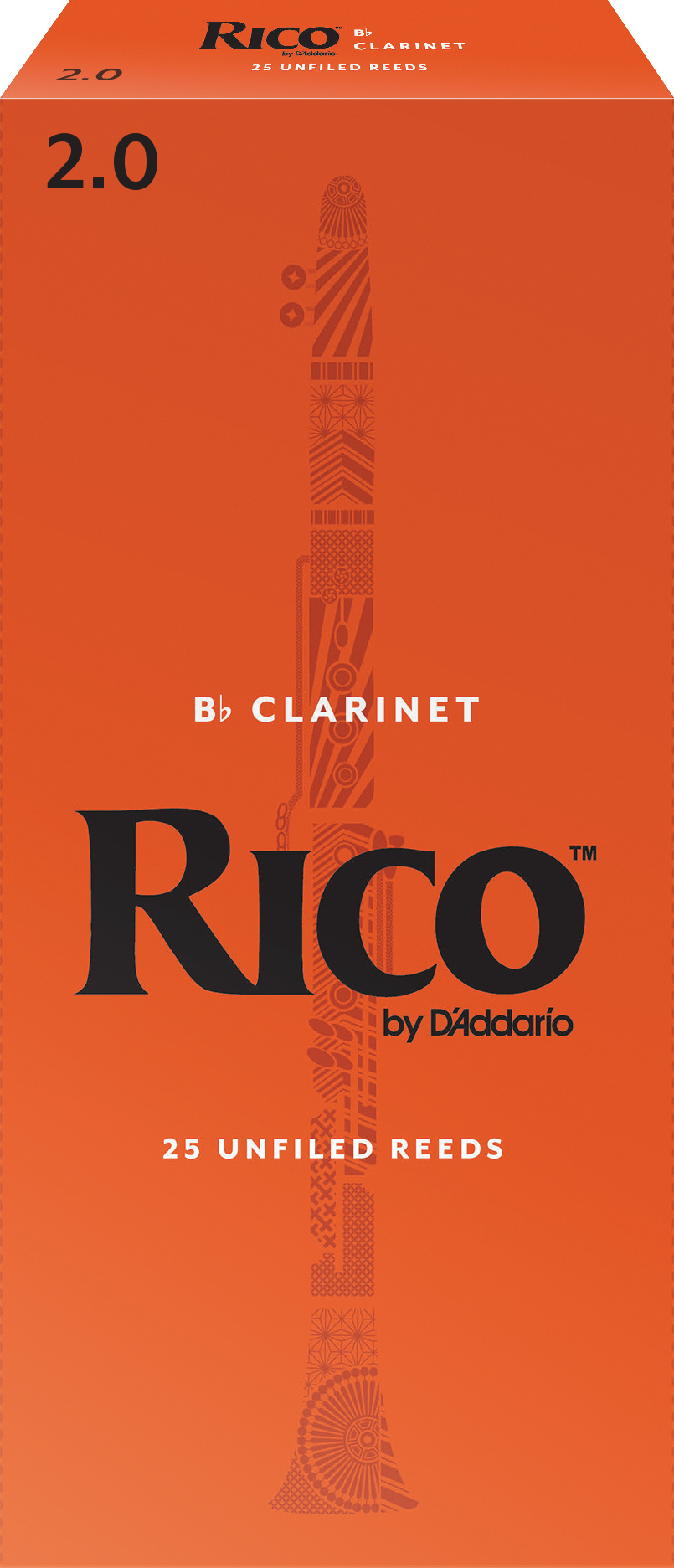 Rico Clarinet Reeds - (25 Count)