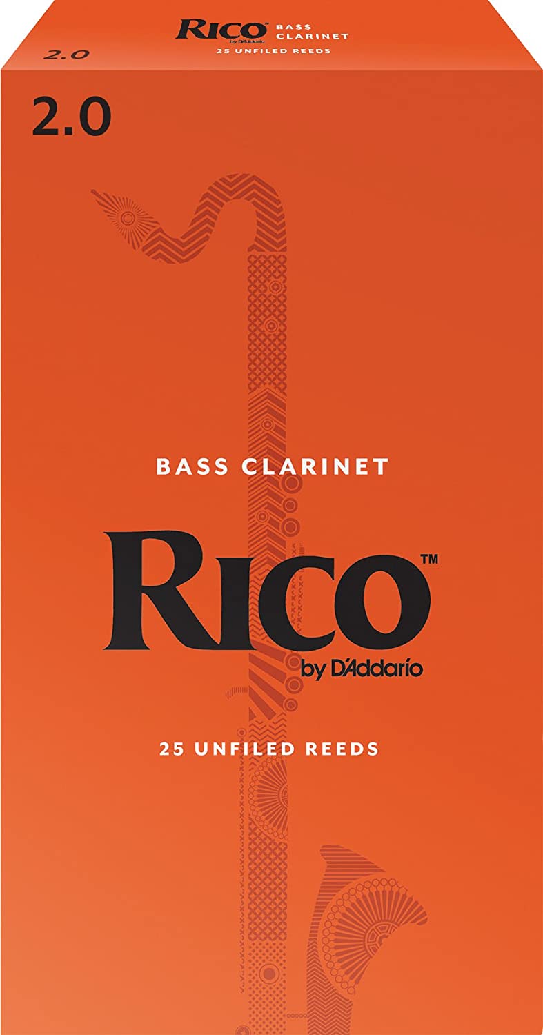 Reeds Bass Clarinet Rico (25 Count)